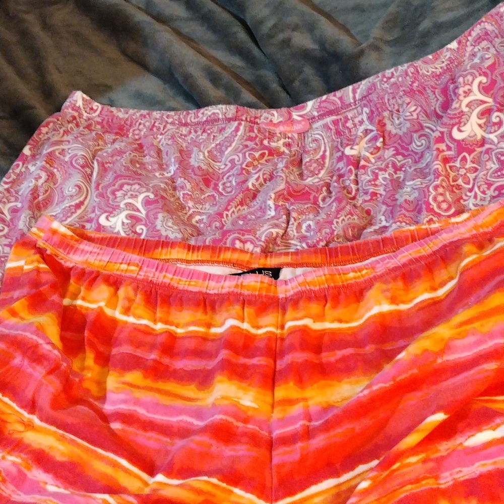 4X Set of two crop leggings